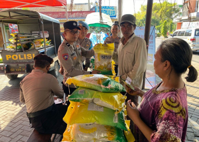 Program GPM, Polres Magetan Blusukan ke Desa dan Pasar Tradisional