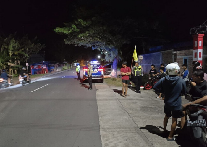 Polres Ngawi Intensif Patroli, Tekan Balap Liar Demi Keselamatan Warga