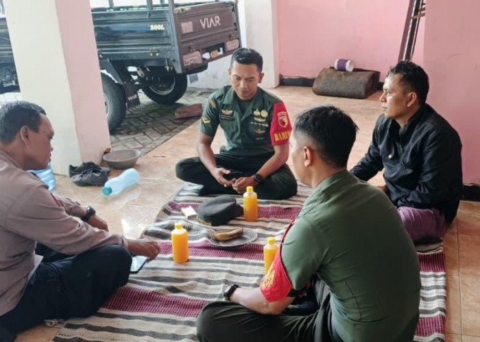 Sinergi Tiga Pilar, Polsek Lakarsantri Koordinasi Keamanan Lingkungan dan Persiapan Karya Bakti