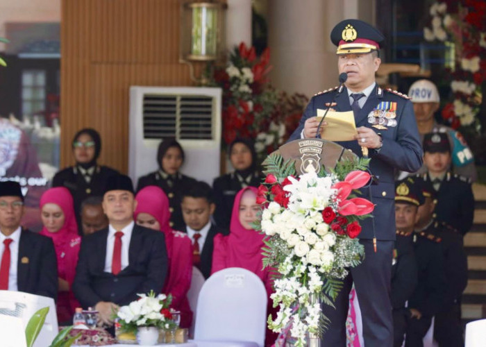 HUT Ke-79 Bhayangkara, Kapolrestabes Surabaya Ajak Seluruh Elemen Jaga Keamanan dan Wujudkan Polri Presisi