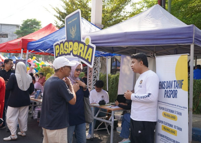 Permudah Pengurusan Paspor, Imigrasi Blitar Luncurkan Layanan Pasporia di CFD Tulungagung