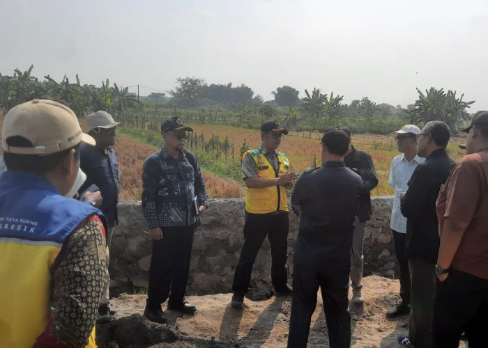 Progres Peningkatan Jalan Menganti di Gresik Lebihi Target