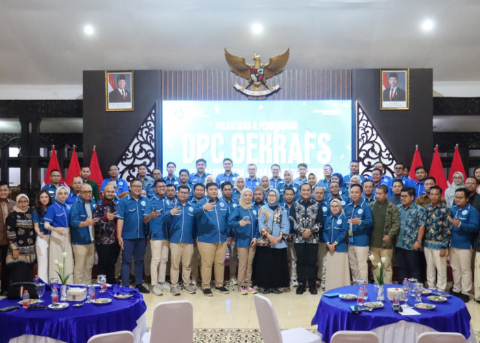 Kapolres Lumajang Hadiri Pelantikan Pengurus Gekraf 2026–2029, Dorong Ekonomi Kreatif Tumbuh Aman dan Inovatif