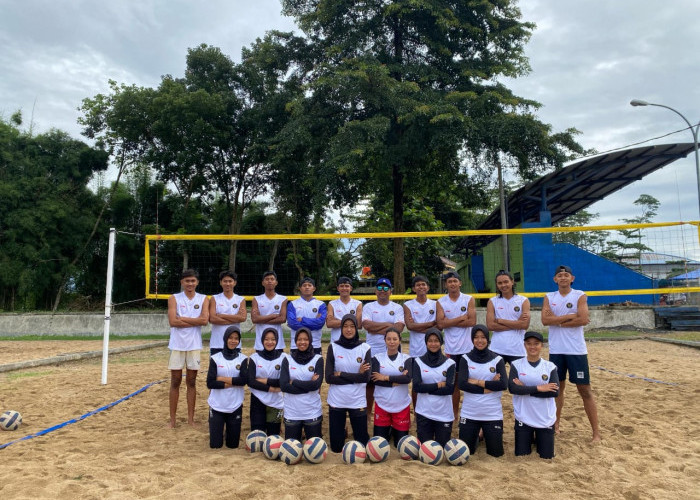 Tim Volly Pantai Kabupaten Malang Siap Rebut Medali Emas Porprov IX Jatim