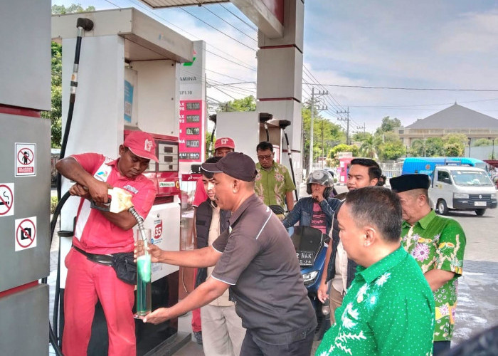 Warga Resah Kualitas Pertalite Diragukan, Polres Pasuruan dan Disperindag Sidak SPBU