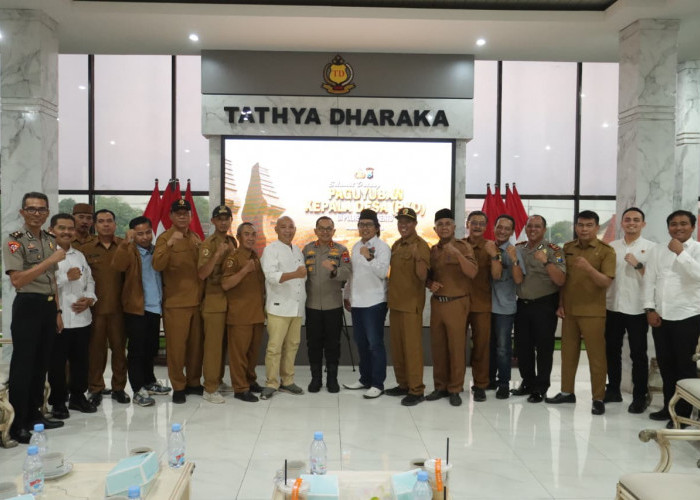 Polres Mojokerto Perkuat Sinergi dengan PKD, Serap Aspirasi Kades Demi Kamtibmas Kondusif