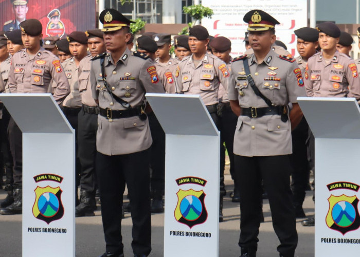 Kompol Yoyok Dwi Purnomo Resmi Jabat Wakapolres Bojonegoro