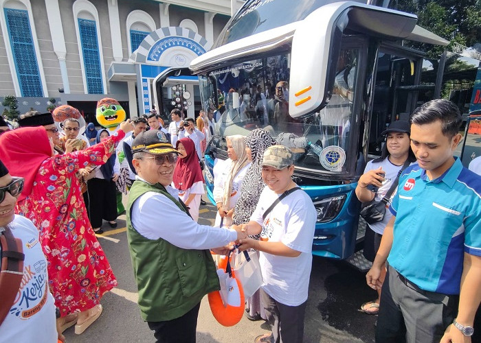 Ratusan Perantau Diberangkatkan dari Surabaya, Program Balik Kerja BPKH Diserbu Peminat