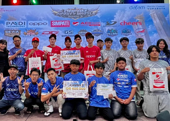 Dukung Potensi Generasi Muda, Dafam Pacific Caesar Surabaya Sukses Gelar Turnamen Mobile Legends Season 3