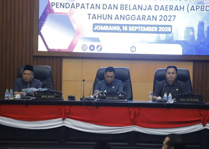 APBD Jombang 2027 Tembus Rp2,38 Triliun, Defisit Rp66,6 Miliar Ditutup Silpa