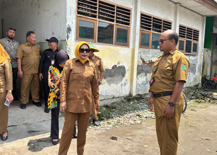 Bangunan Rawan Roboh, Wabup Sidoarjo Cek SDN Jatikalang Prambon