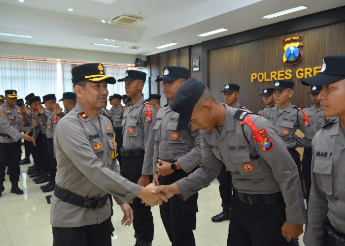 Polres Gresik Sukseskan Pelatihan Bintara Polri