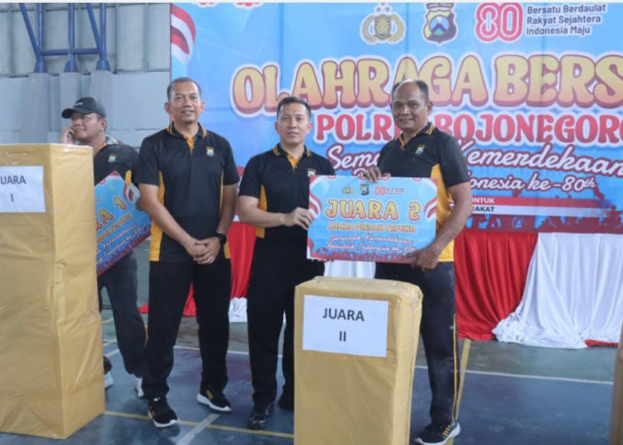 Meriahkan HUT Ke-80 RI, Polres Bojonegoro Gelar Lomba Antar Anggota