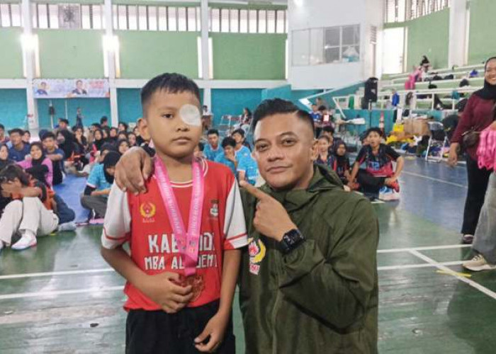 Bangkit dari Tumor Mata, Siswa MI Al Karim Surabaya Naik Podium Piala KONI 2025