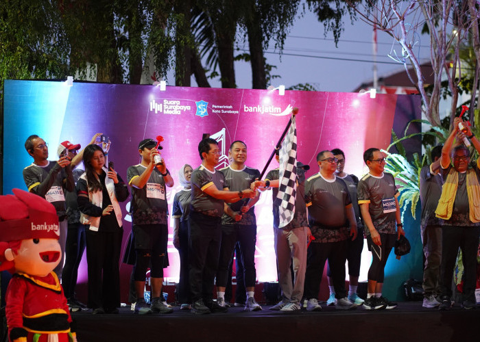 Dukung Sport Tourism, 3.750 Peserta Ramaikan Bank Jatim JConnect Run Soerabaja 10K 2026