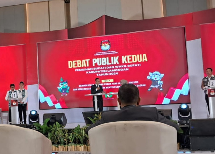 Debat Publik Kedua, Paslon BAGUS Sebut Infrastruktur Jalan Jadi Persoalan Utama