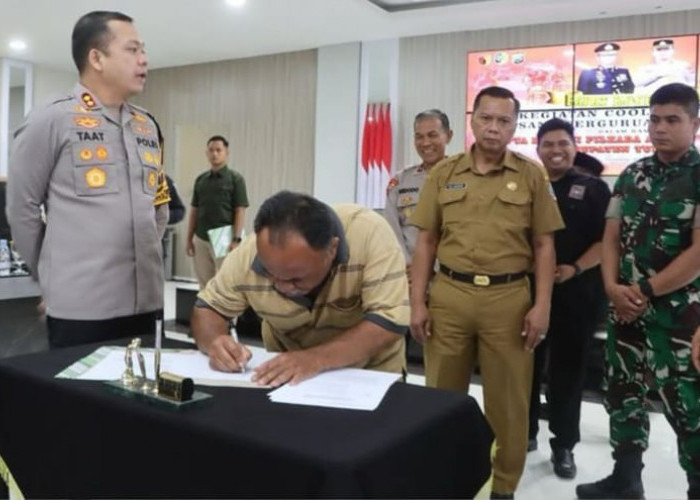 Polres Tulungagung Ajak Paguyuban Pencak Silat Tunda Kegiatan Sampai Pilkada 2024 Selesai 