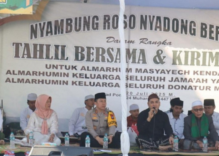 Kapolres Bojonegoro Hadiri Tahlil Akbar: Simbol Sinergi Ulama, Umara, dan Masyarakat