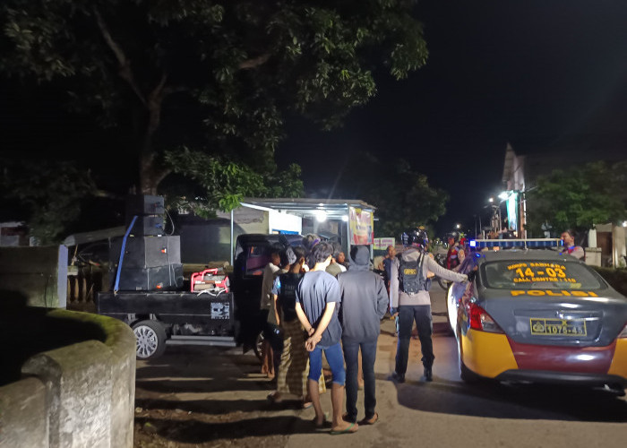 Jaga Kamtibmas di Bulan Ramadan, Polres Kediri Kota Rutin Patroli Malam dan Larang SOTR 