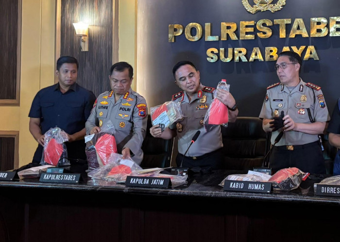 Polisi Ciduk 11 Orang Sebelum Demo di Grahadi Surabaya, Sita Tiner hingga Arak