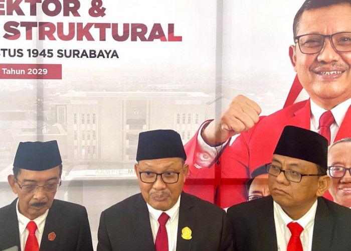 Kembali Pimpin Untag Surabaya, Prof Nugroho Bawa Misi Kampus Berkelas Internasional