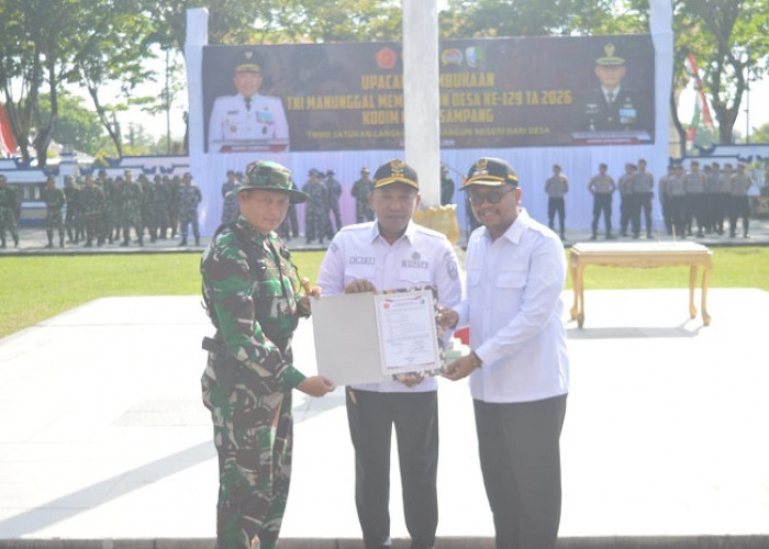 Bupati Sampang Buka TMMD Ke-129, Percepat Pembangunan dari Desa