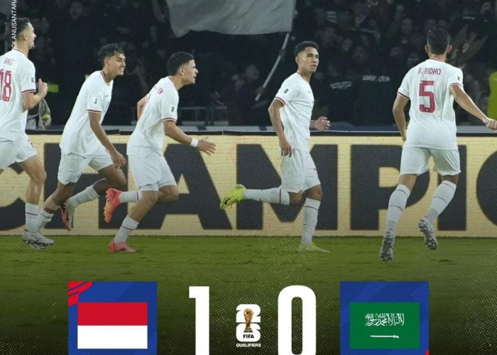 Marselino Ferdinan Bawa Indonesia Unggul 1-0 Atas Arab Saudi