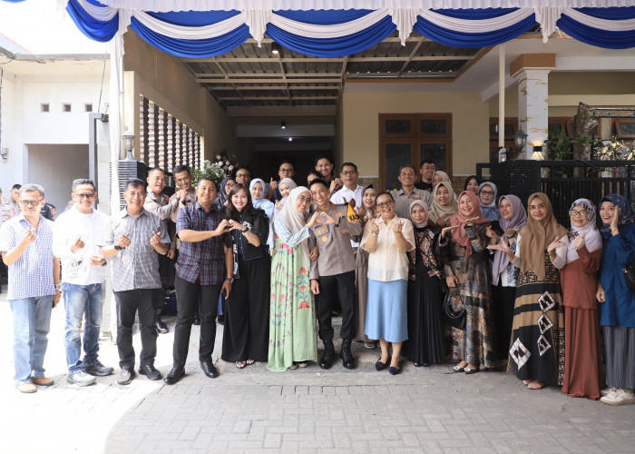 Suasana Natal, Kapolres Kediri Kota Gelar Silaturahmi Perkuat Kebersamaan dan Toleransi