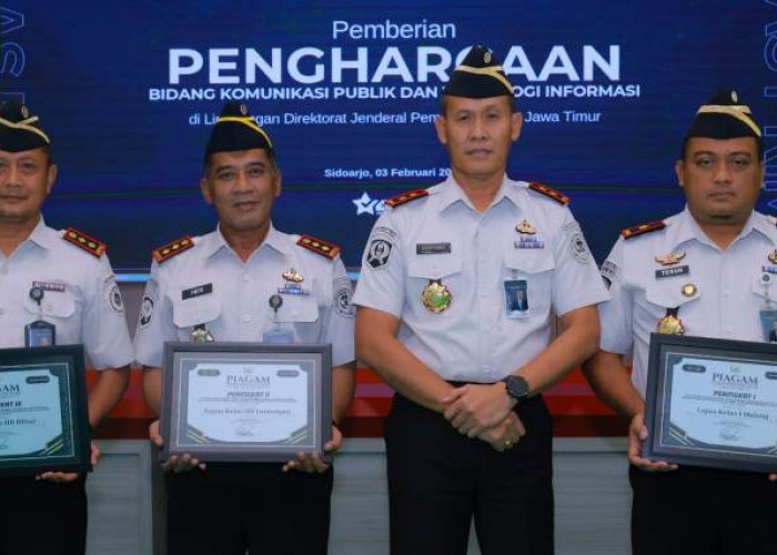 Lapas Kelas I Malang Juara Umum UPT Pemasyarakatan Se-Jawa Timur