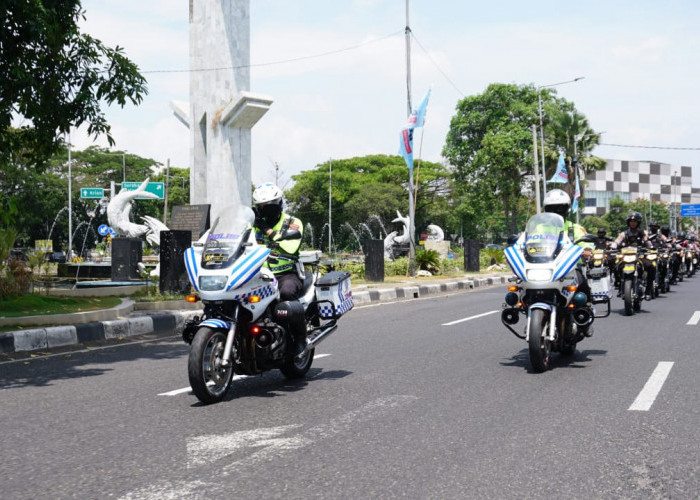 Patroli Gabungan di Sidoarjo Wujudkan Situasi Kondusif saat Pelantikan Presiden