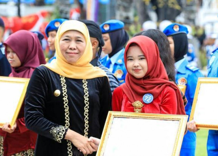 Gubernur Khofifah Sampaikan Pemprov Jatim Siapkan Paket Kebijakan Pendidikan Rp 126,236 Miliar
