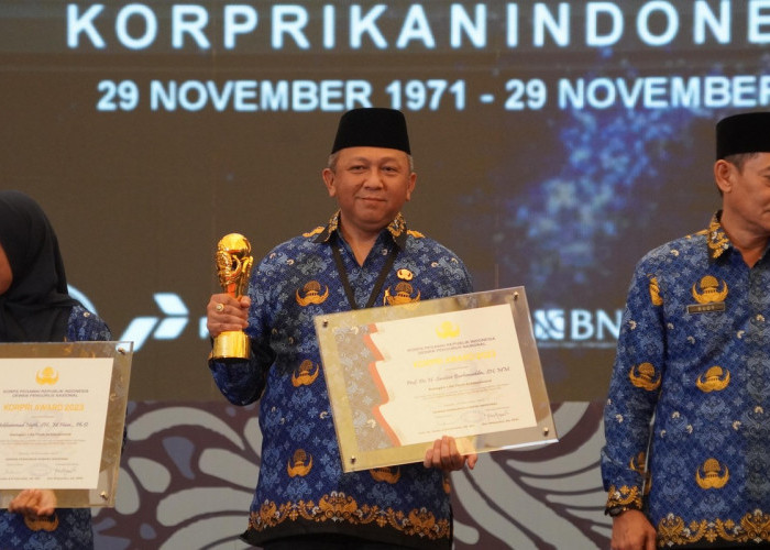 Jaksa Agung ST Burhanuddin Raih Penghargaan Life Achievement Award dari KORPRI