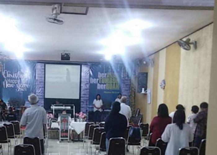 Polres Ngawi Pengamanan Ibadah Minggu Kasih di Gereja GPPS 