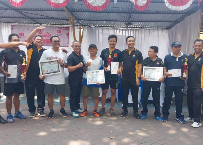 Polsek Tenggilis Mejoyo Gelar Lomba Tenis Meja dan Domino Meriahkan HUT Ke-80 RI