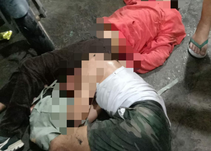 Apes! Gasak Motor di Ngagelrejo, Dua Bandit Curanmor Surabaya Babak Belur Dihajar Massa