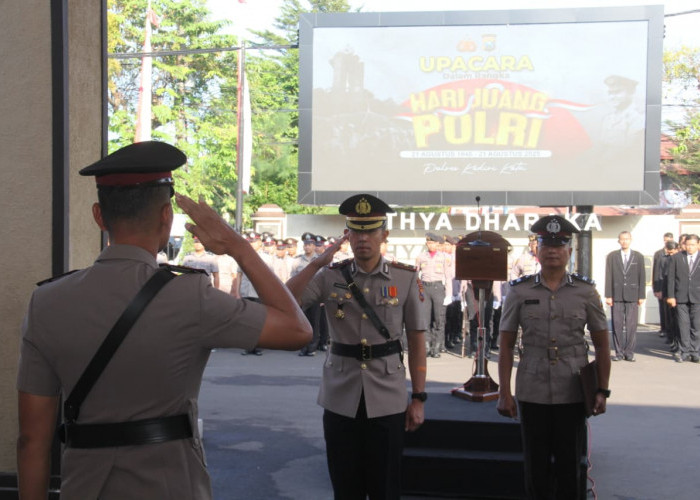Polres Kediri Kota Gelar Upacara Hari Juang Polri 2025, Momentum Peringati Jasa Para Pahlawan Polri