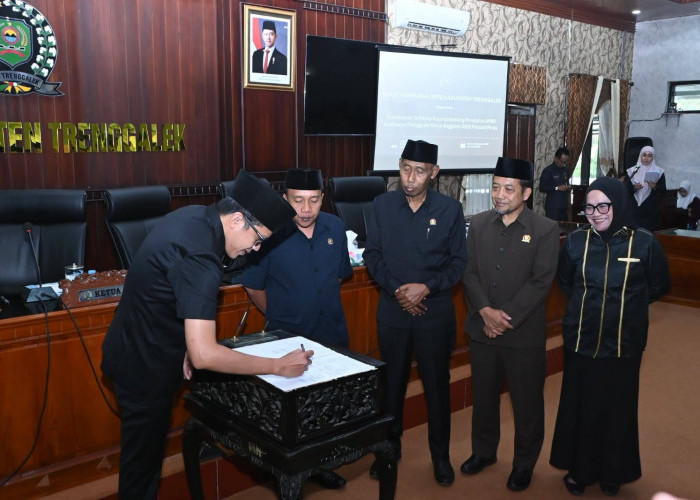 Bentuk Kepedulian Warga, DPRD Trenggalek Sahkan Perda Penyelenggaraan Jaminan Sosial Ketenagakerjaan