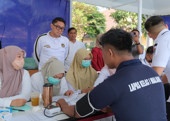 Warga Binaan Lapas Malang Jalani Pemeriksaan Hepatitis hingga Cek Kesehatan