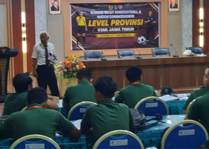 Siapkan Pertandingan Porprov 2027, KSMI Situbondo Gelar Kursus Wasit dan Match Commisioner Jatim