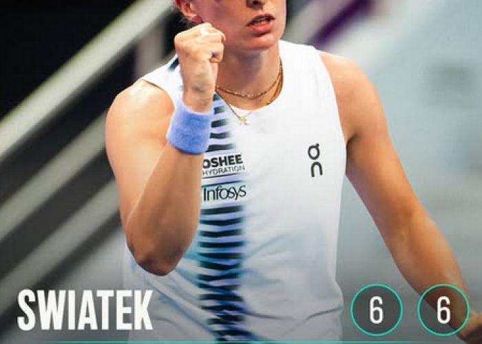 Petenis Indonesia Janice Tjen Dapat Pelajaran Berharga dari Iga Swiatek