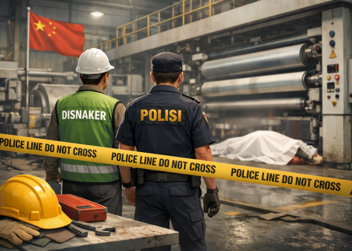 Teknisi Asal China Tewas di Pabrik Mojokerto, Disnaker Sebut Bukan Pekerja Resmi