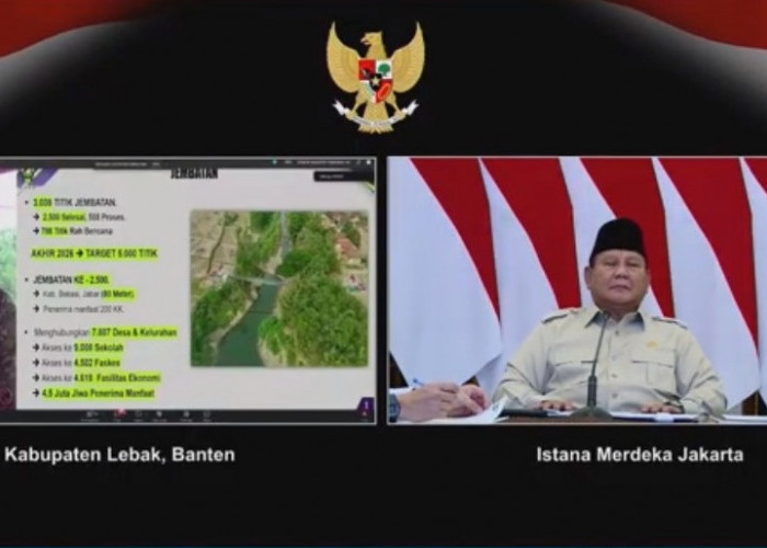 TNI-Polri Kerjakan 3.395 Jembatan, Buka Akses Desa, Sekolah, hingga Fasilitas Kesehatan