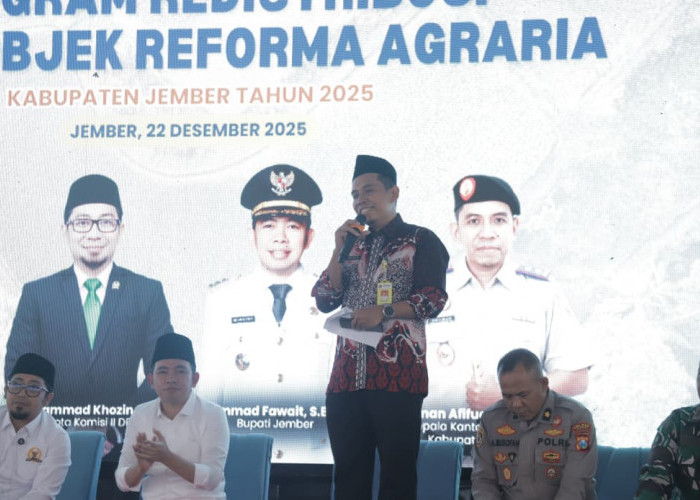 Warga Tempurejo Jember Resmi Miliki Tanah, 1.700 Sertipikat Redistribusi Jadi Simbol Keadilan Agraria