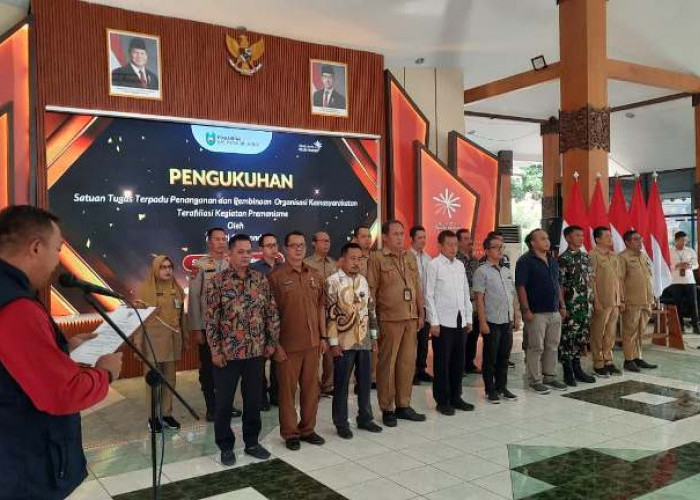 Pemkab Situbondo Kukuhkan Satgas Anti Premanisme untuk Jaga Kondusivitas Daerah