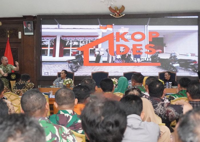 Sinergi TNI-Pemkab Lamongan, Dandim dan Bupati Matangkan Persiapan Launching 90 Koperasi Merah Putih