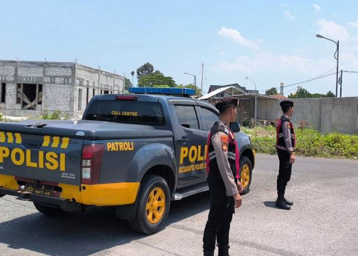 Jaga Kamtibmas Jantung Kota, Patroli Satsamapta Sisir Kawasan Padat Lalin dan Rawan 3C