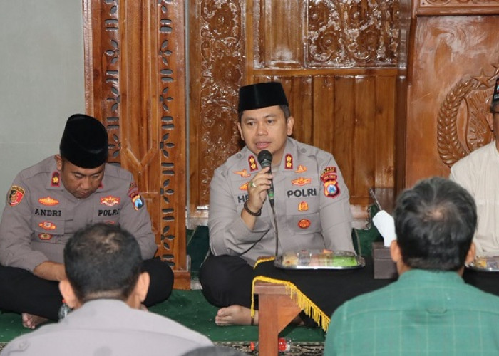 Polres Nganjuk Tanamkan Nilai Surat Yasin dalam Pembinaan Rohani Anggota