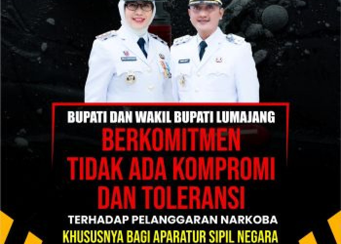 ASN Terlibat Narkoba, Bupati Lumajang Tegaskan Sanksi Hingga Pemberhentian