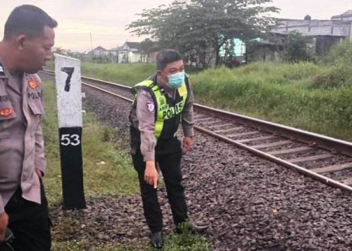 Pria Misterius Ditabrak KA Penataran