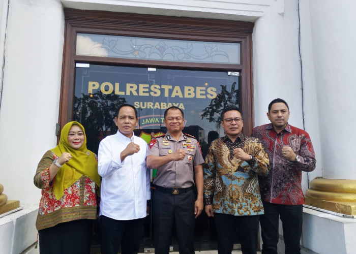 Perkuat Sinergi Lintas Lembaga, Pimpinan DPRD Surabaya dan Polrestabes Bahas Kamtibmas